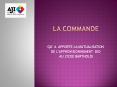 La commande PowerPoint PPT Presentation