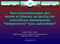 Non-reconnaissance des droits et libert PowerPoint PPT Presentation