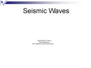 Seismic Waves