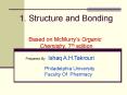 1. Structure and Bonding PowerPoint PPT Presentation