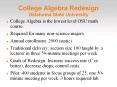 College Algebra Redesign Oklahoma State University PowerPoint PPT Presentation