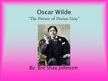 Oscar Wilde 