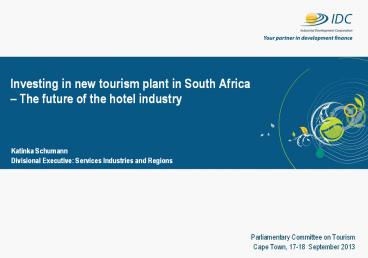 Investing%20in%20new%20tourism%20plant%20in%20South%20Africa%20
