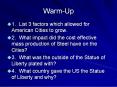 Warm-Up PowerPoint PPT Presentation