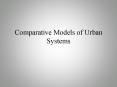 Comparative Models of Urban Systems PowerPoint PPT Presentation