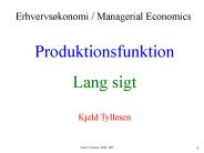 Virksomhedens Beslutningsanalyse