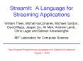StreamIt: A Language for Streaming Applications PowerPoint PPT Presentation
