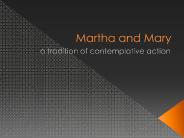 Martha and Mary