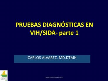 PRUEBAS DIAGN
