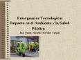 Emergencias Tecnol PowerPoint PPT Presentation