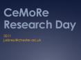CeMoRe Research Day PowerPoint PPT Presentation