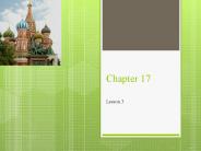 Russian 1: Final Review
