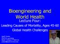 Bioengineering%20and%20World%20Health PowerPoint PPT Presentation
