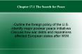 Chapter 17.1 The Search for Peace PowerPoint PPT Presentation