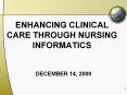 ENHANCING%20CLINICAL%20CARE%20THROUGH%20NURSING%20INFORMATICS PowerPoint PPT Presentation