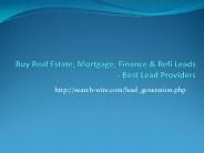 Real Estate Leads