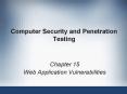 Computer Security and Penetration Testing PowerPoint PPT Presentation