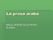 La prosa araba
