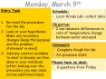 Monday, March 9th PowerPoint PPT Presentation