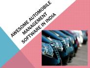 Awesome Automobile Management Software in India
