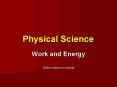 Physical Science PowerPoint PPT Presentation
