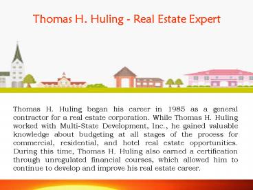 Thomas H Huling (1)