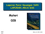 Laporan Posisi Keuangan DAN LAPORAN ARUS KAS
