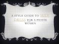 A style guide to midi dress for a petite women PowerPoint PPT Presentation