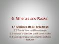 6. Minerals and Rocks PowerPoint PPT Presentation