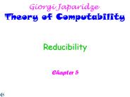 Reducibility