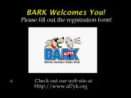 BARK Welcomes You!