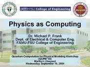 Physics as Computing