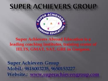 IELTS in Gurgaon