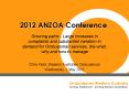 2012 ANZOA Conference PowerPoint PPT Presentation
