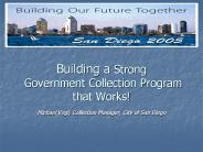Building a Strong Government Collection Program that Works!