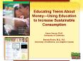 Educating Teens About Money PowerPoint PPT Presentation