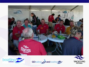 You oughta be doing more to promote sailing