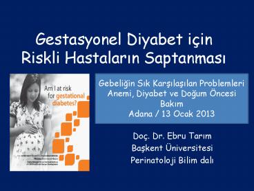 Gestasyonel Diyabet i