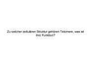Zu welcher zellul