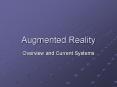 Augmented Reality PowerPoint PPT Presentation