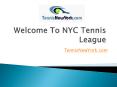 New York City Tennis League - TennisNewYork.com PowerPoint PPT Presentation