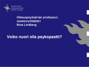 Oikeuspsykiatrian professori, osastonylil