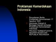 Proklamasi Kemerdekaan Indonesia
