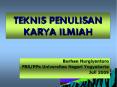 Ppt Karya Ilmiah Powerpoint Presentation Free To Download