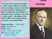 Calvin Coolidge