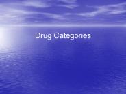 Drug Categories