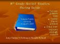 8th Grade Social Studies Pacing Guide PowerPoint PPT Presentation