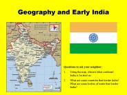 Geography and Early India