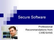 Secure Software