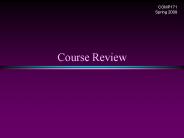 Course Review
